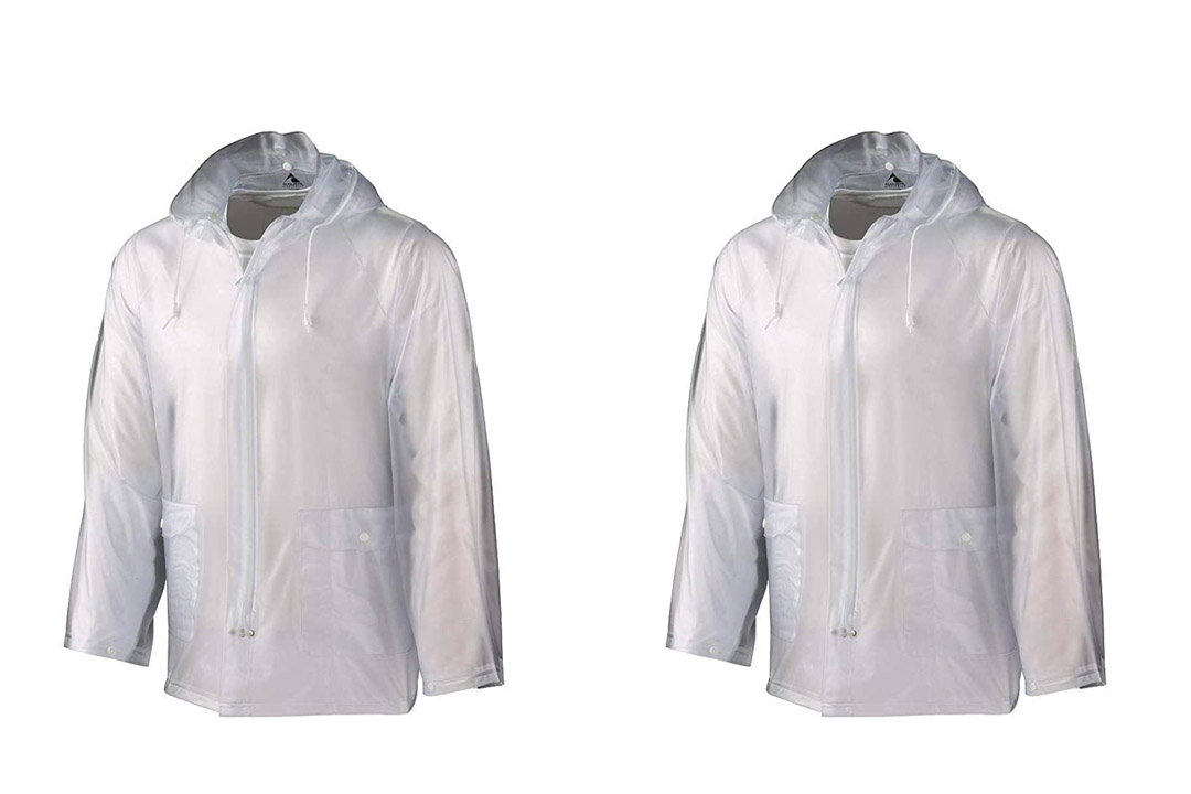 Augusta Sportswear 3161 Youth's Clear Rain Jacket