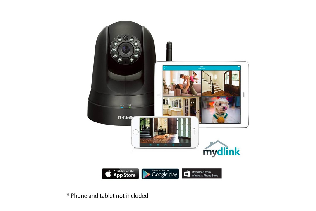 D-Link Wireless Pan & Tilt Day/Night Network Surveillance Camera