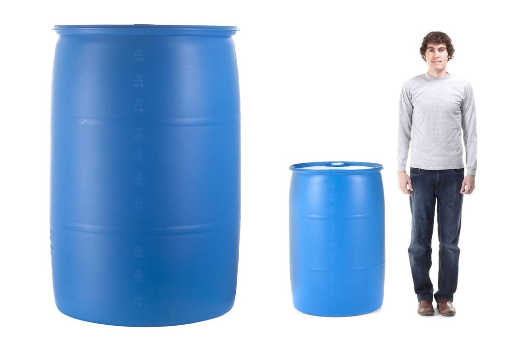 Emergency Essentials Water Barrel - 55 Gallon Drum