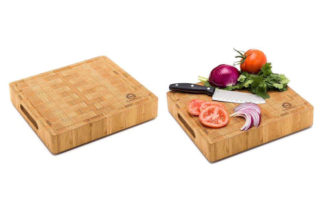 End Grain Bamboo Cutting Board