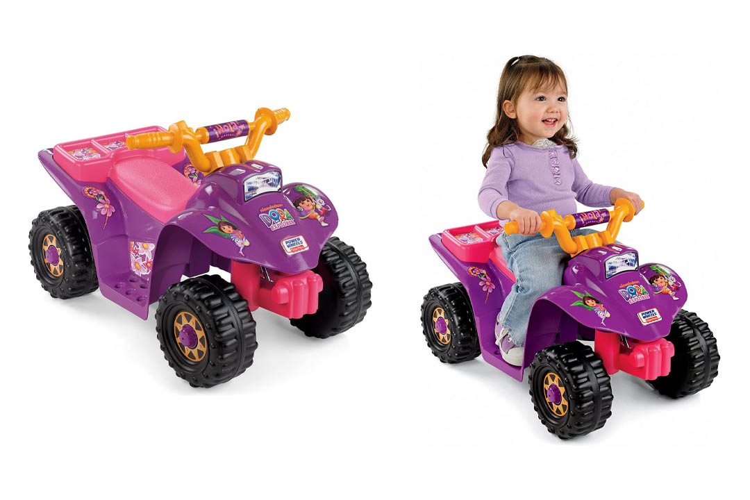 Fisher-Price Power Wheels Dora Lil Quad