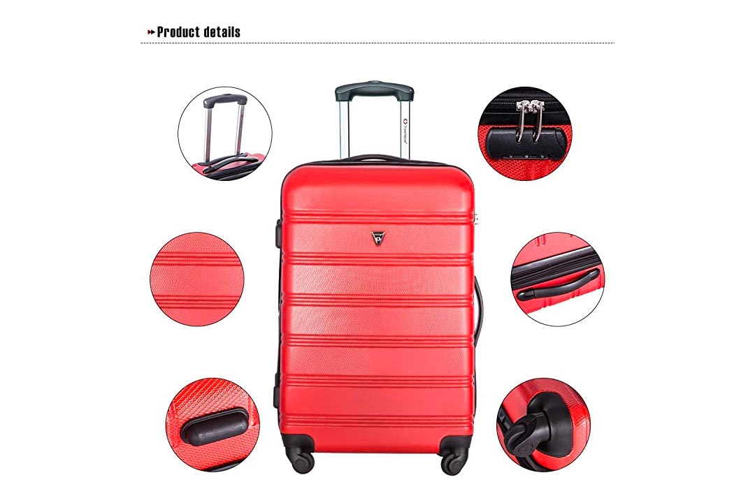 Merax Travel house Luggage 3 Piece Expandable Spinner Set