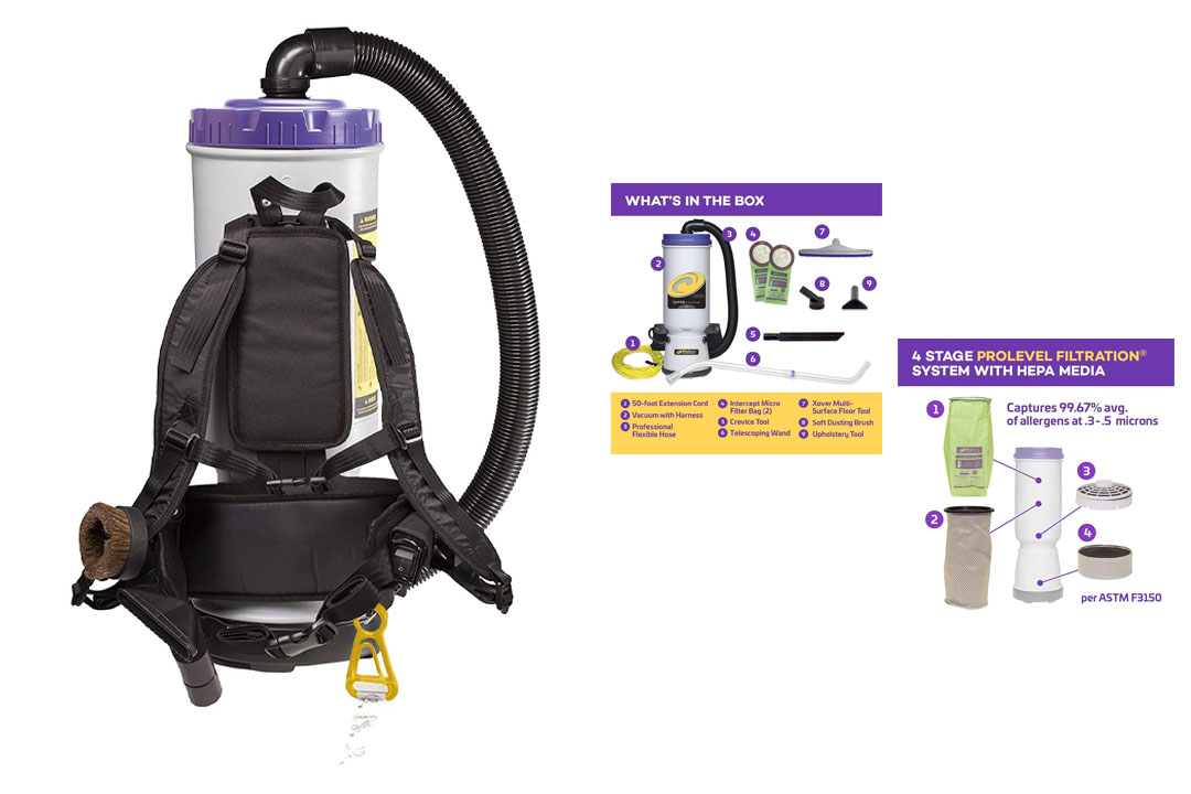 ProTeam Backpack Vacuums