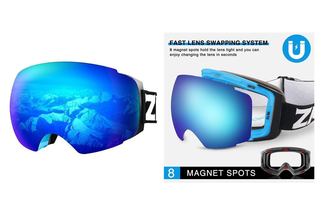 ZIONOR Lagopus X4 Ski Goggles