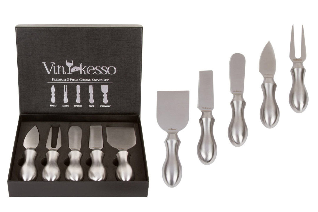 5-piece Cheese Knives Set