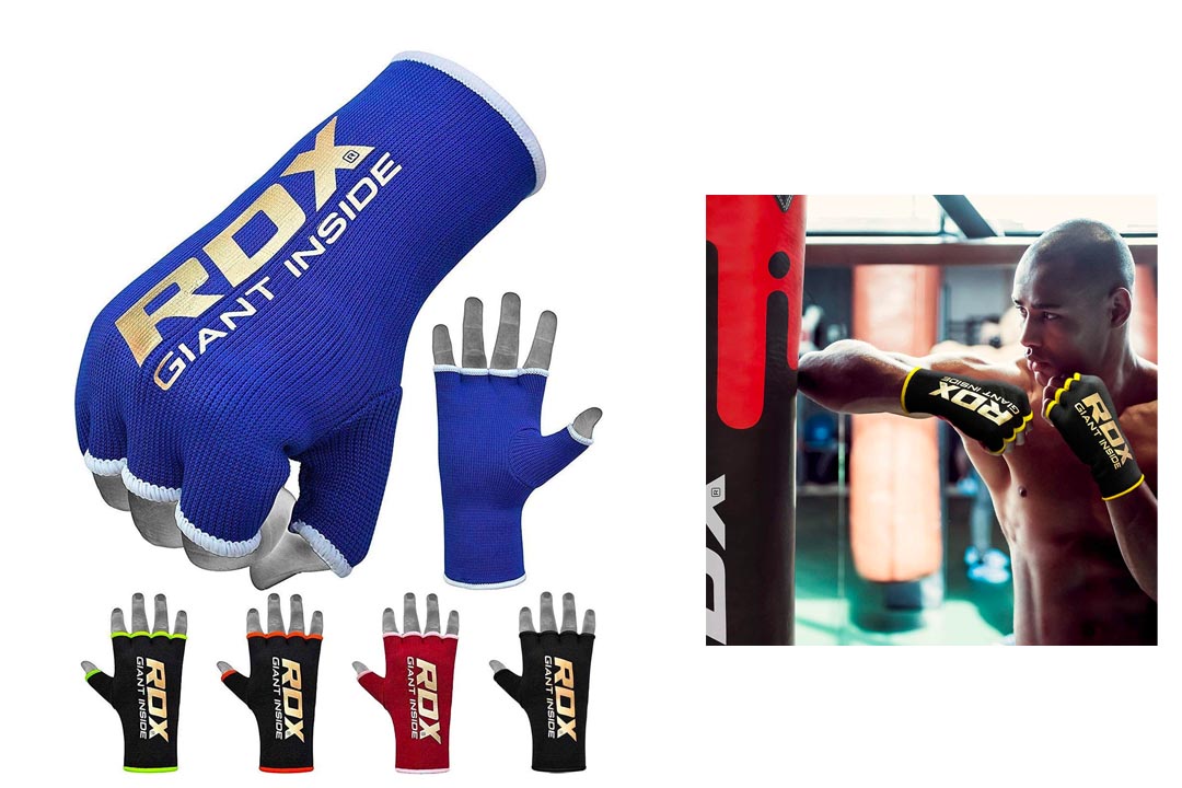 RDX Boxing Inner Mitts Hand Wraps MMA Fist Protector Bandages