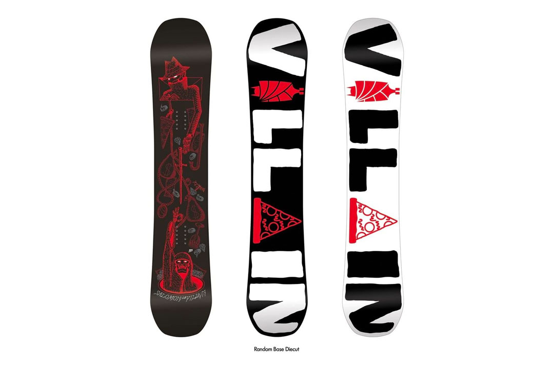 Salomon The Villain Snowboard Mens Sz 158cm