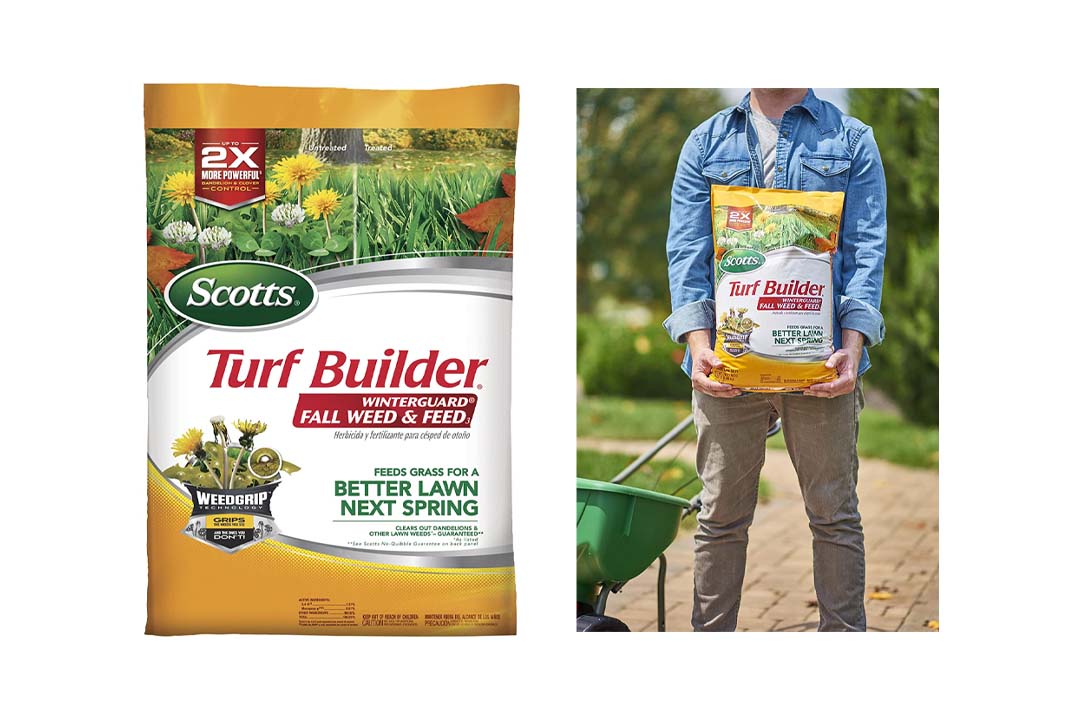 Scotts Turf Builder Winter Guard Fall Weed & Feed Fertilizer