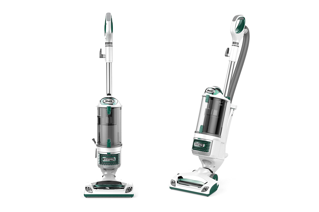 Shark Rotator Professional Upright Corded Bagless Vacuum for Carpet and Hard Floor with Lift-Away Hand Vacuum and Anti-Allergy Seal (NV501GN), Green