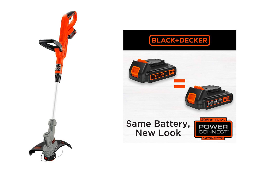 BLACK+DECKER LST300 12-Inch Lithium Trimmer