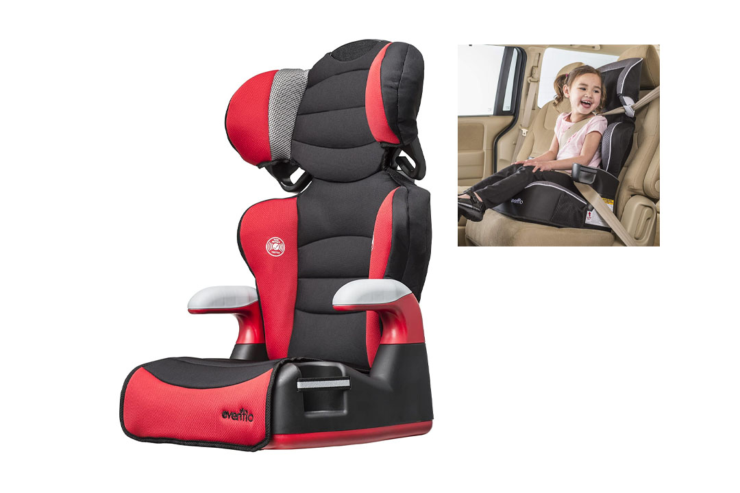 Evenflo Big Kid High Back Booster Car Seat, Denver