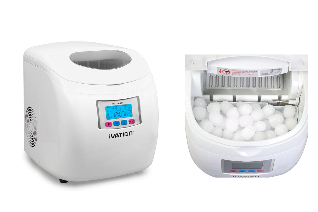 Ivation Portable High Capacity Ice Maker w/LCD Display