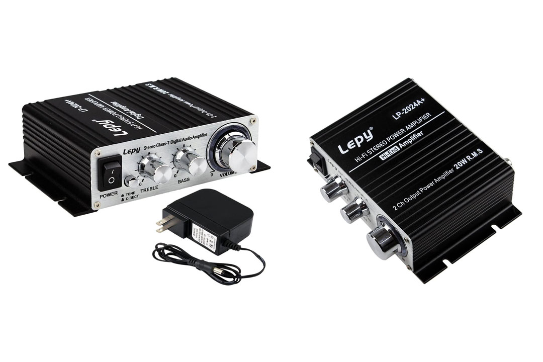 Lepy LP-2024A-HA LP-2024A+ Hi-Fi Audio Stereo Power Amplifier Car Amplifier, 3A Power Supply