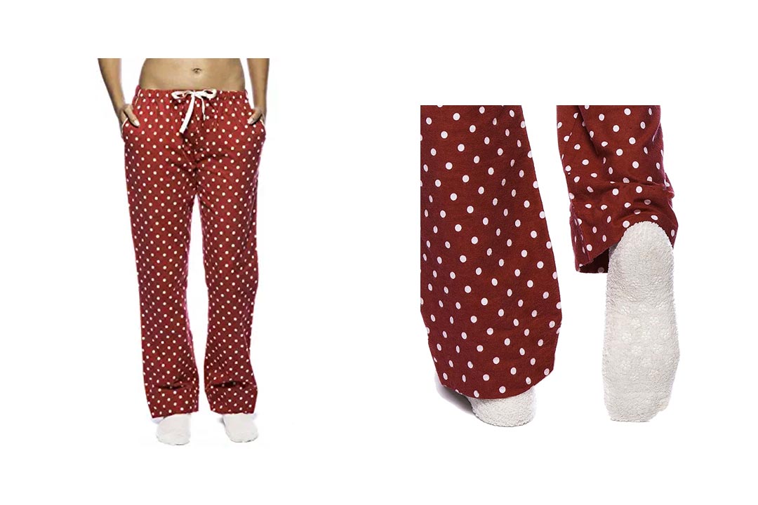 Noble Mount Womens Premium 100% Cotton Flannel Lounge Pants - Cute Patterns