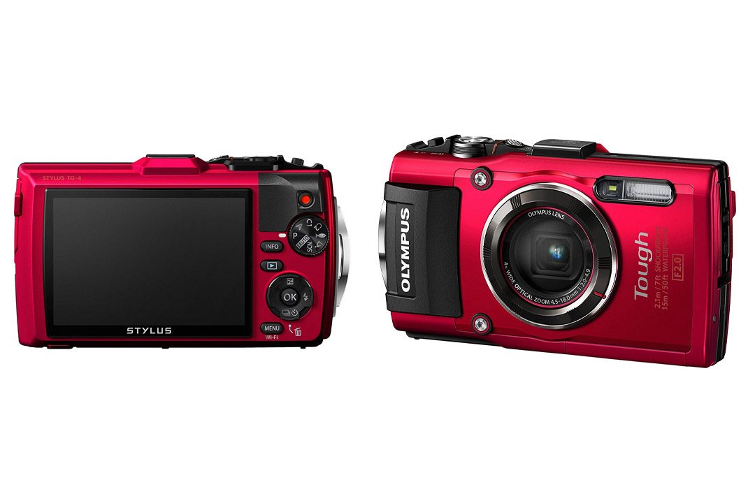 Olympus TG-4 16 MP Waterproof Digital Camera