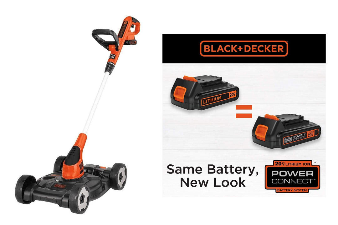 BLACK+DECKER MTC220 20V 3-in-1 Trimmer/Edger and Mower