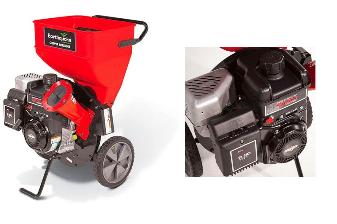 Earthquake 9060300 Chipper Shredder with 205cc 4-Cycle Briggs & Stratton Engine