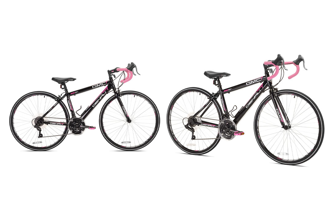 GMC Denali Road Bike, 41cm/X-Small, Black/Pink