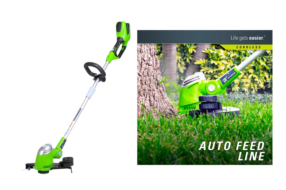 GreenWorks 21332 G-MAX 40V Cordless String trimmer