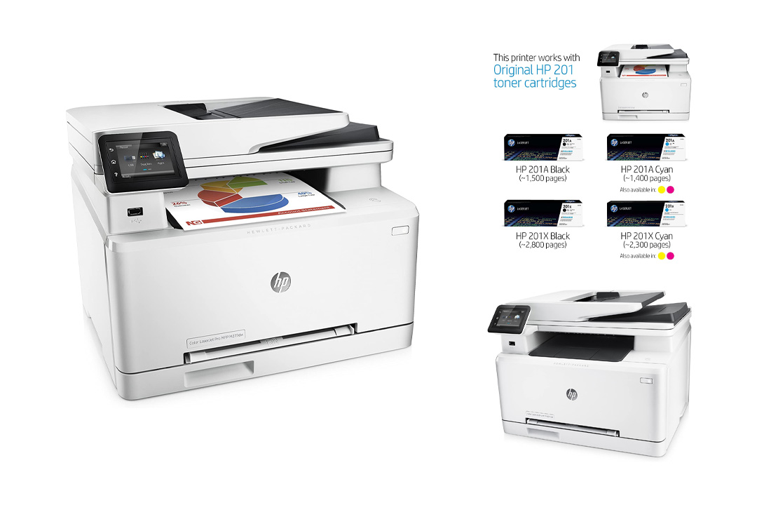 HP LaserJet Pro M277dw Wireless All-in-One Color Printer