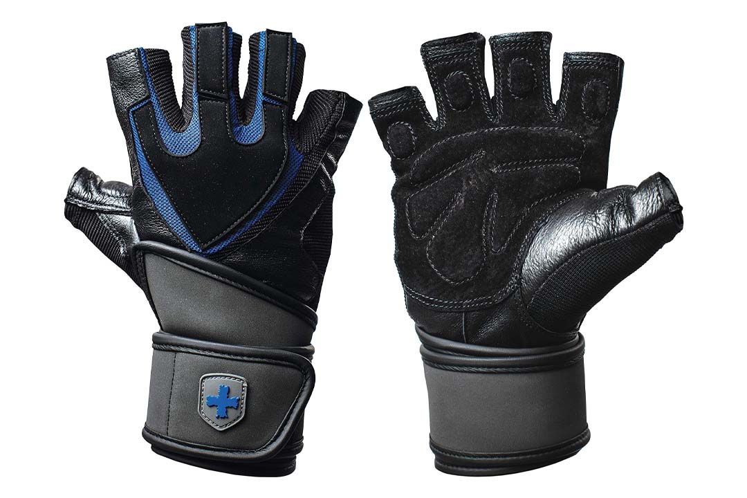 Harbinger Training Grip Wristwrap Weightlifting Gloves