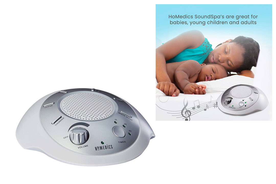 HoMedics SS-2000 Sound Spa Relaxation Sound Machine with 6 Nature Sounds