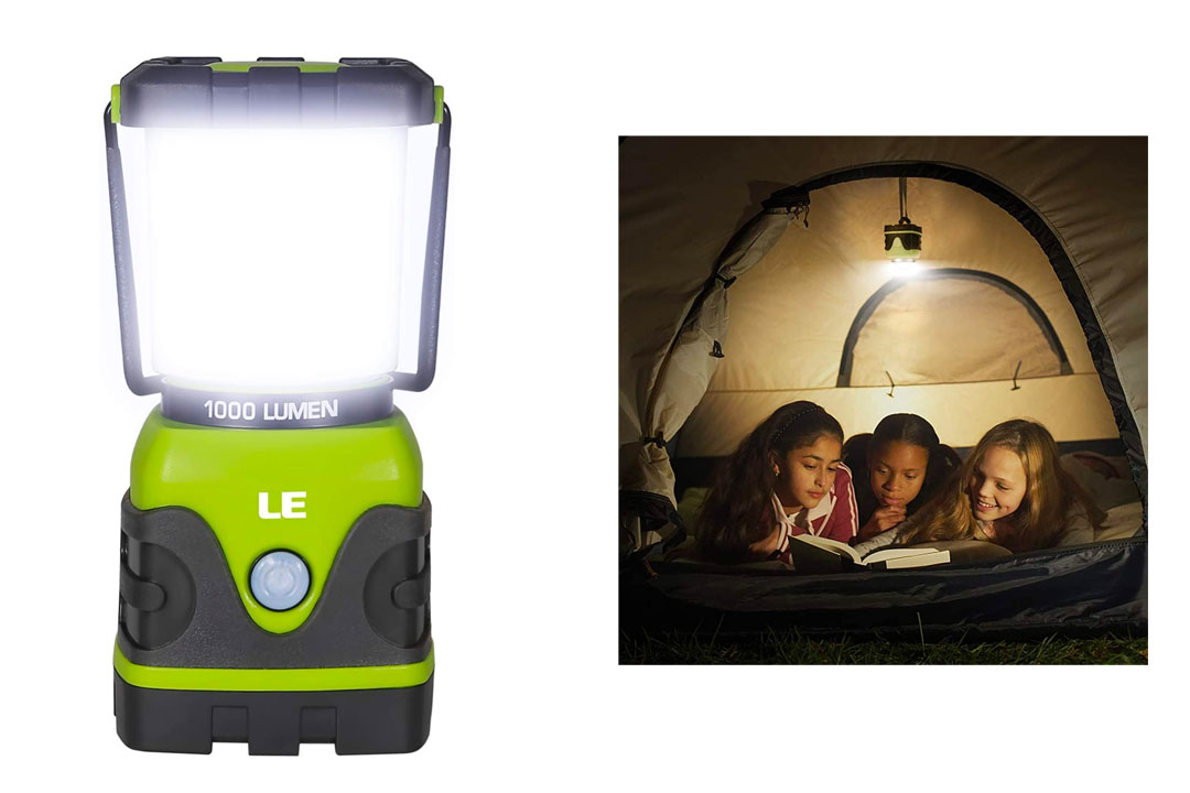 LE 1000lm Dimmable Portable LED Camping Lantern