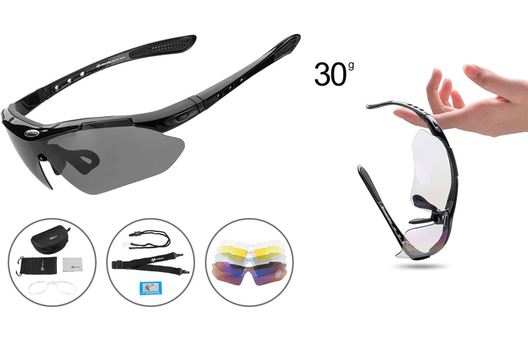 RockBros Polarized Cycling Glasses Sports Glasses Sunglasses Goggles