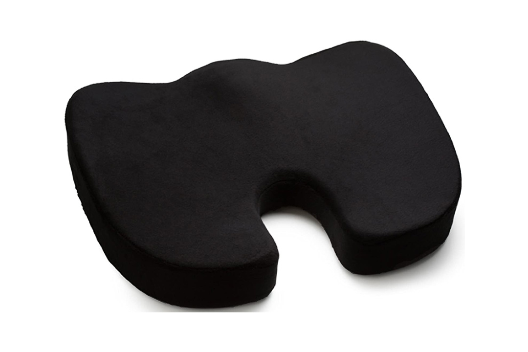 Seat Cushion, Luxfit Premium Coccyx Orthopedic 100% Memory Foam Seat Cushion