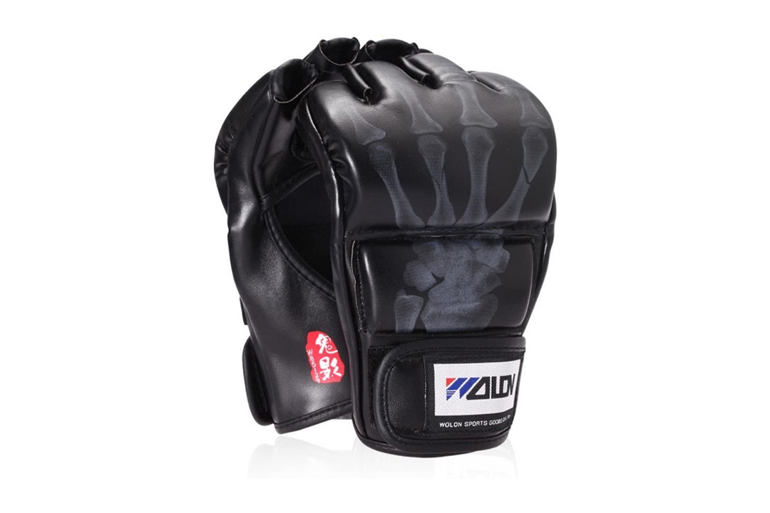 Ship from LA- SKL Half Finger Boxing/Sanda Fighting Sandbag Gloves