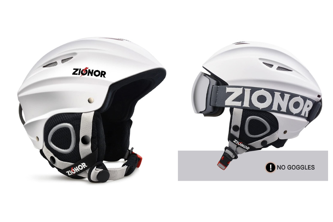 ZIONOR Lagopus H1 Ski Snowboard Skate Helmet