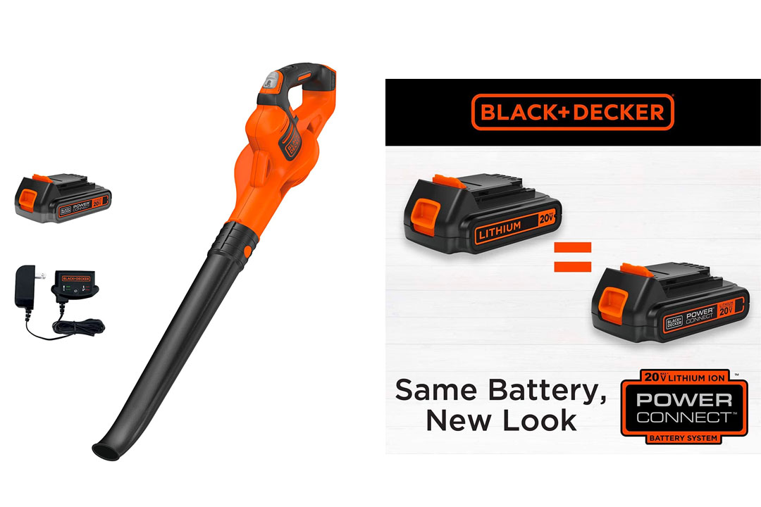 BLACK+DECKER LSW321 20V MAX Lithium POWERCOMMAND Power Boost Sweeper