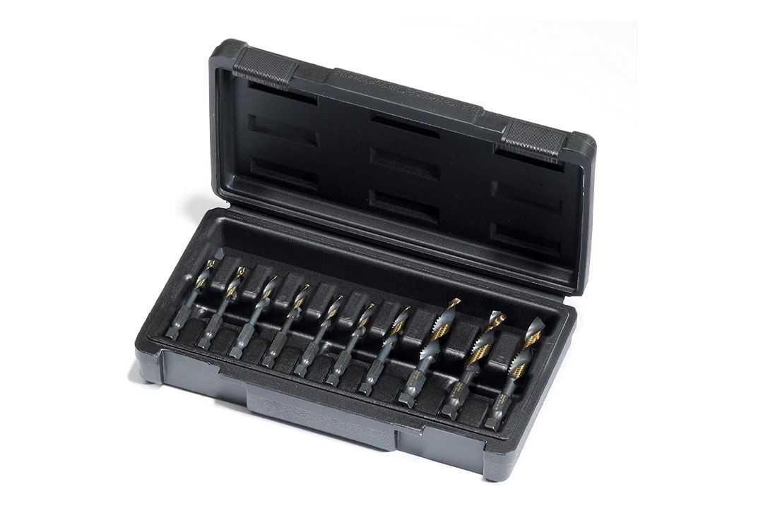 Champion DT22HEX-SET10 Combination Drill and Tap Set, 10-Piece