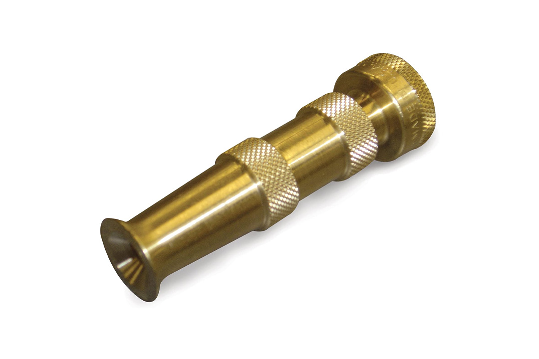 Dramm 12380 Heavy-Duty Brass Adjustable Hose Nozzle