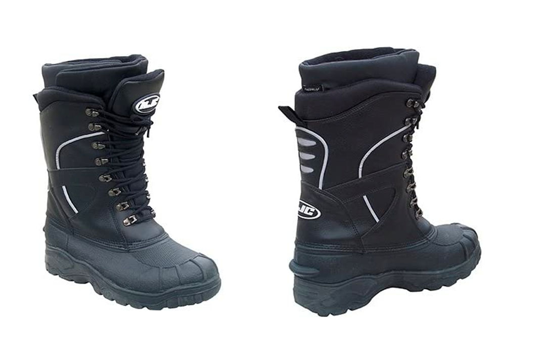 HJC Extreme Men's Leather Snocross Snowmobile Boots