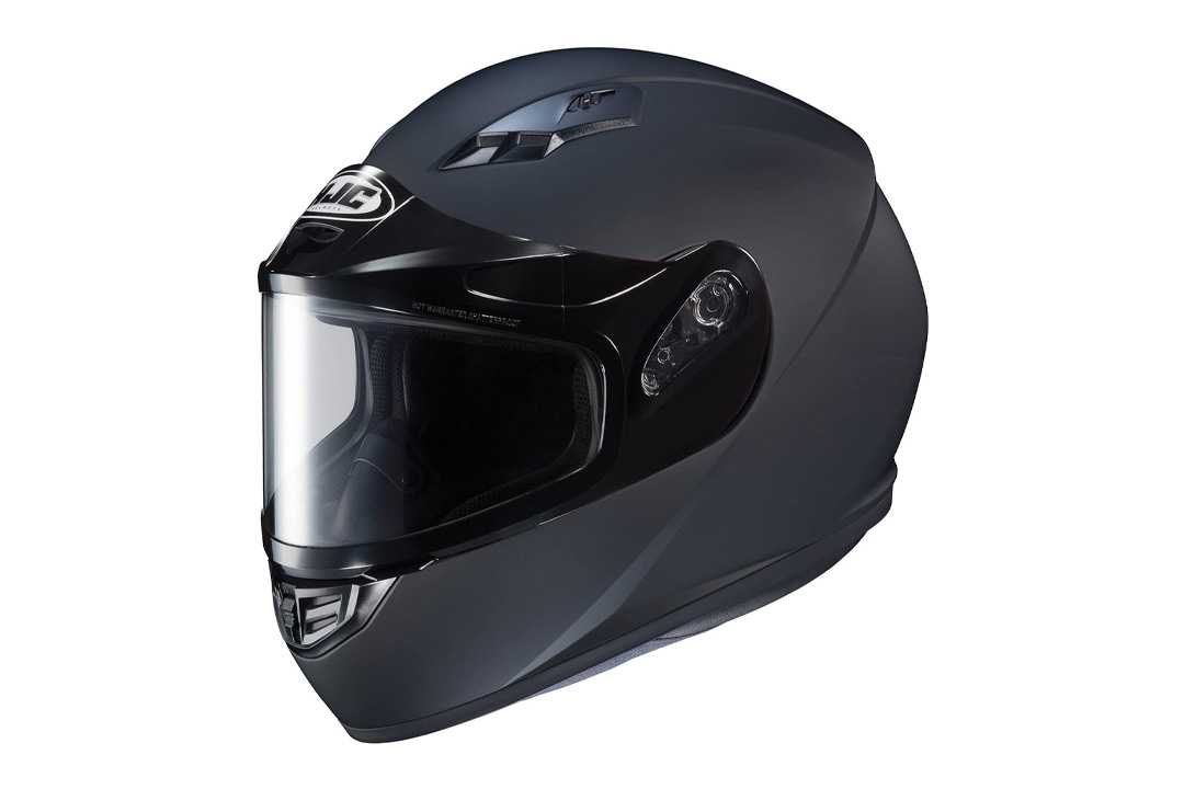 HJC Helmets CS-R3SN Unisex-Adult Full Face Snow Helmet with Framed Dual Lens Shield