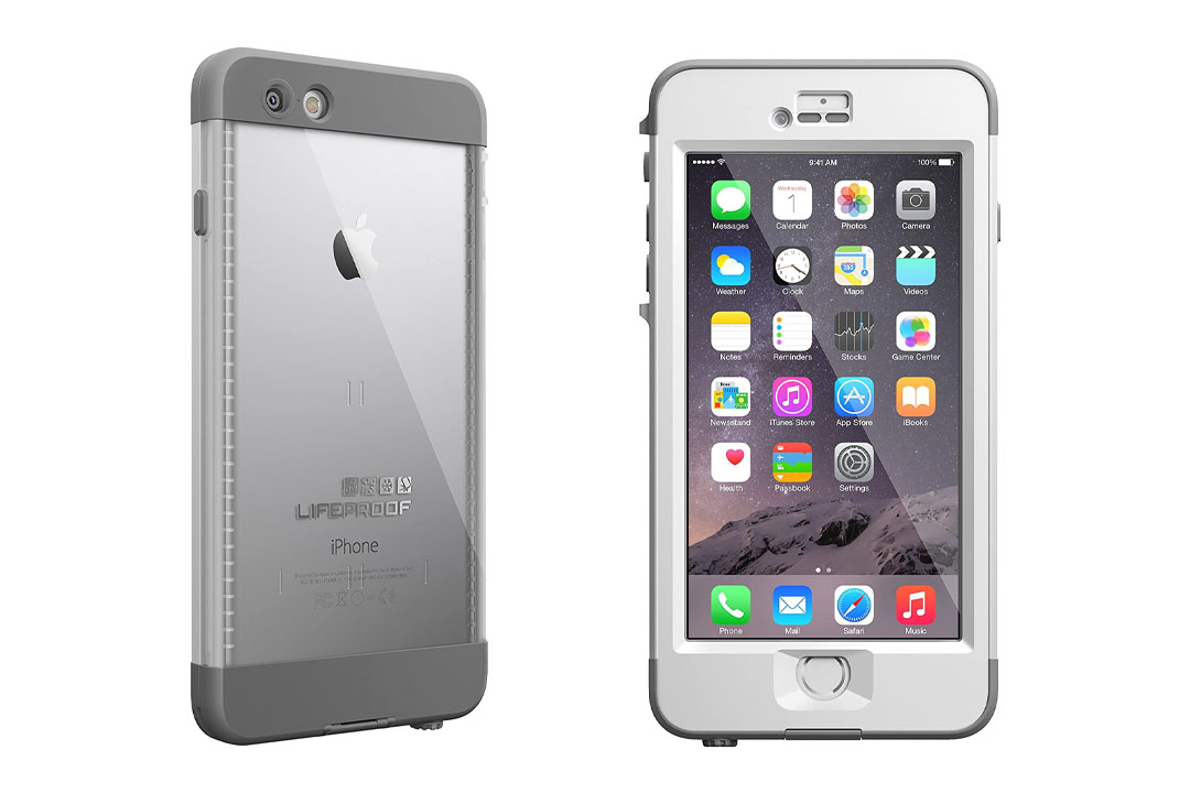 Lifeproof iPhone 6 Plus Case(5.5" Version) Nuud Avalanche (Bright White/ Cool Gray)