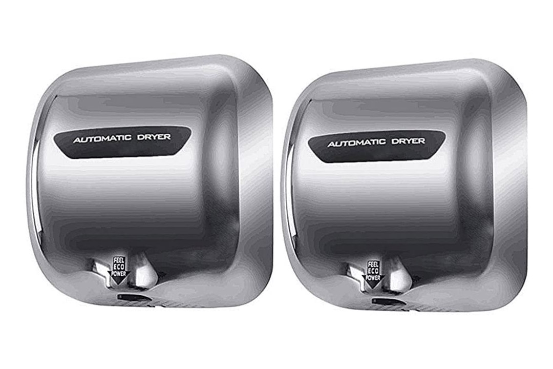 Miidii 1800W Stainless Steel Heavy Duty Automatic Wall-mounted Hand Dryer
