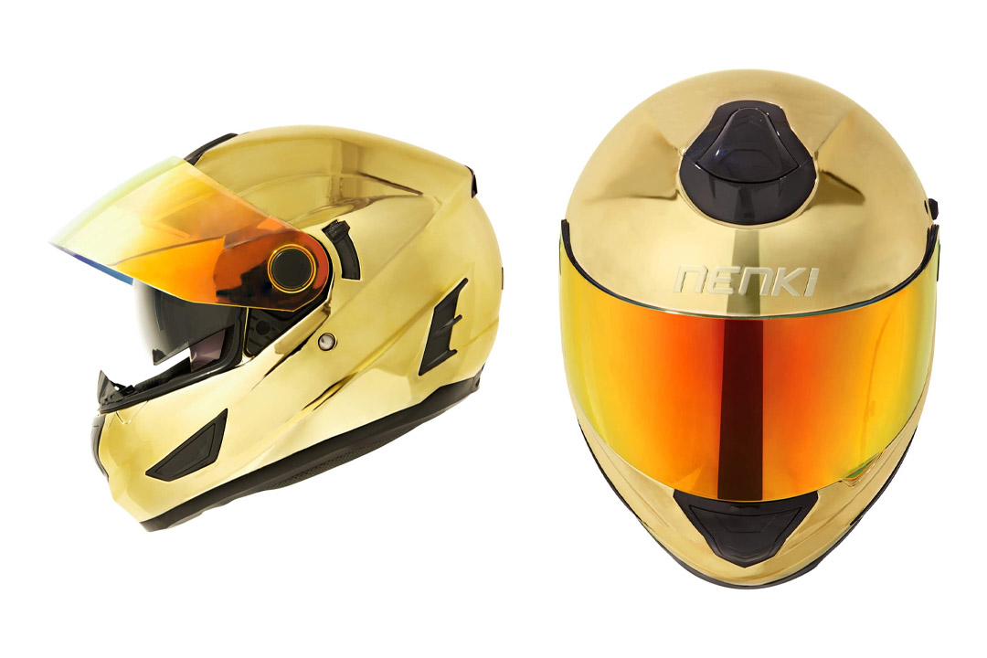 NENKI Helmets NK-852 Full Face Motorcycle Helmets Dot Approved With Dual Visors