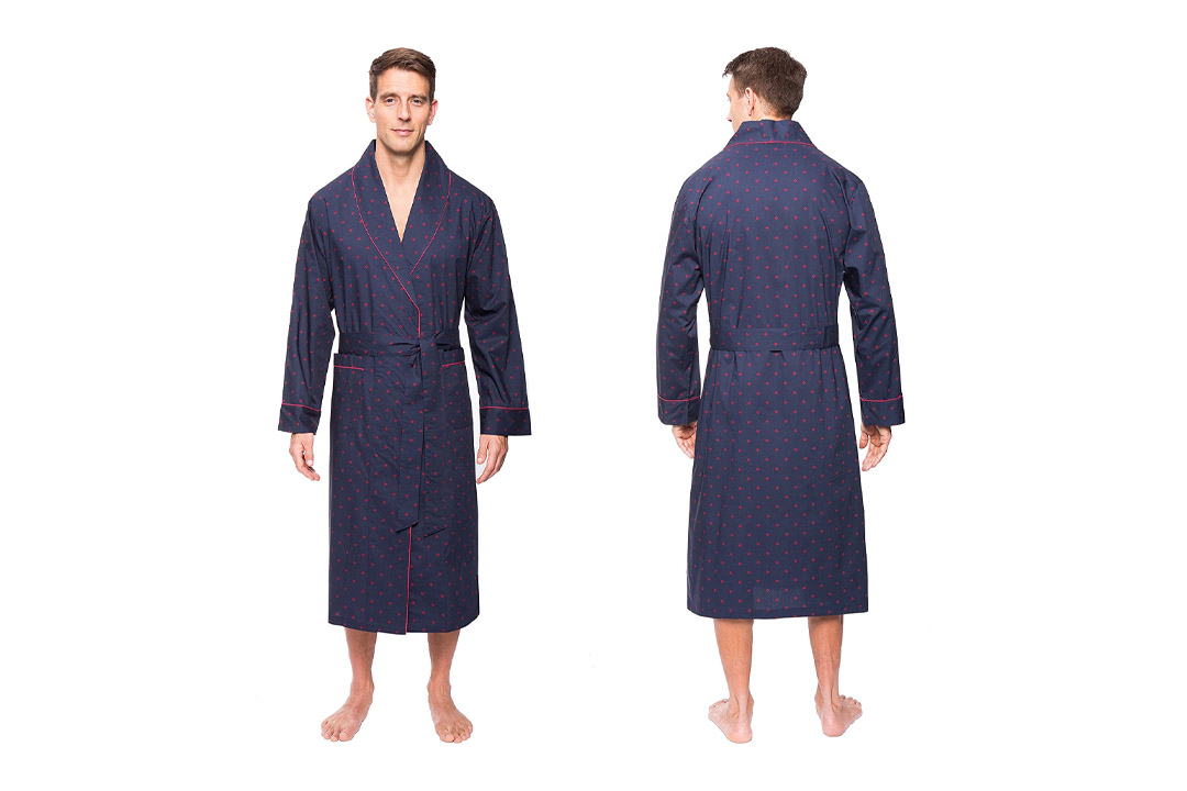 Noble Mount Mens Premium 100% Cotton Robe