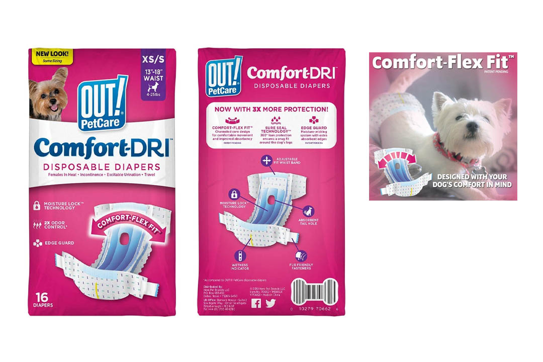 OUT! Disposable Dog Diapers