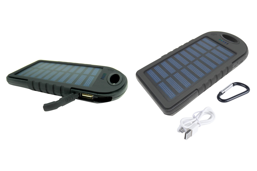 Power Bank Dual USB Solar Panel Charger 4000mAh