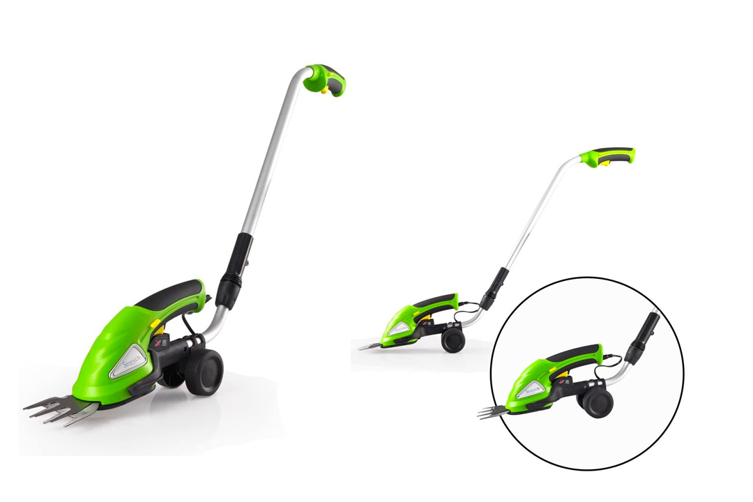 SereneLife Cordless Push Grass Cutter