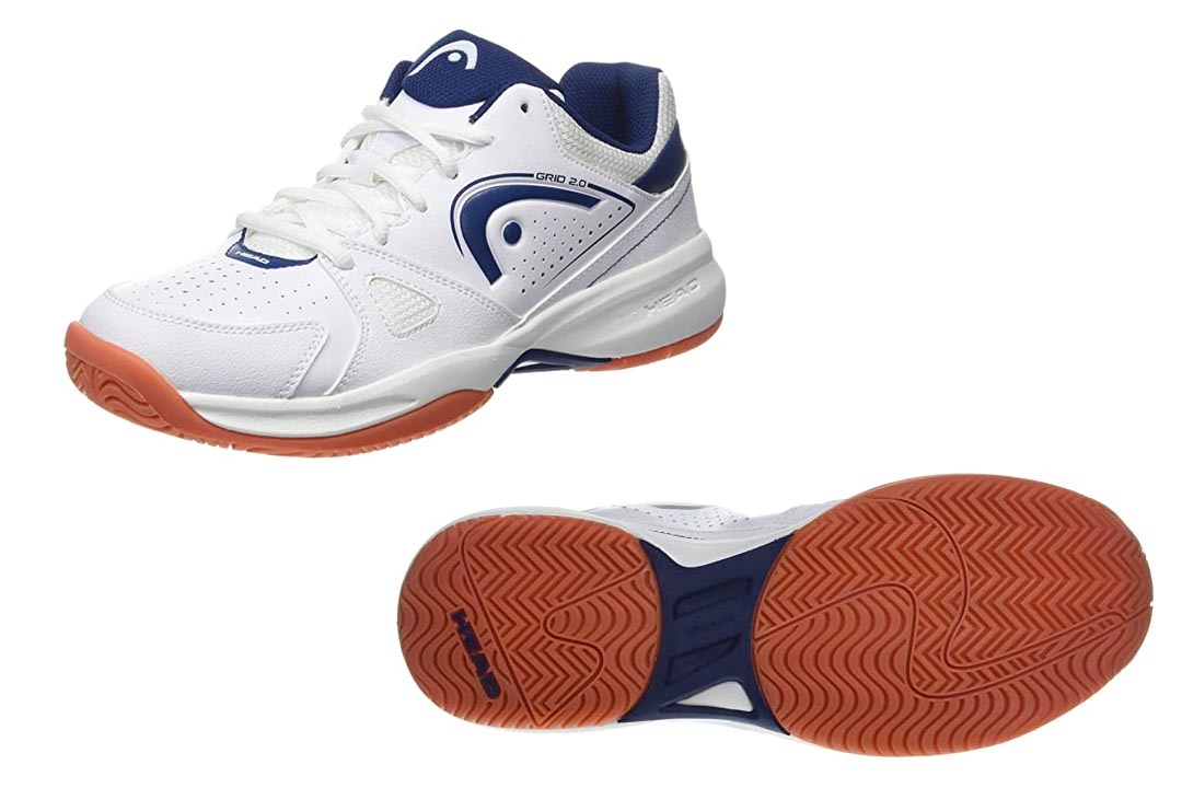 HEAD Men's Grid 2.0 Low Racquetball/Squash Indoor Court Shoes