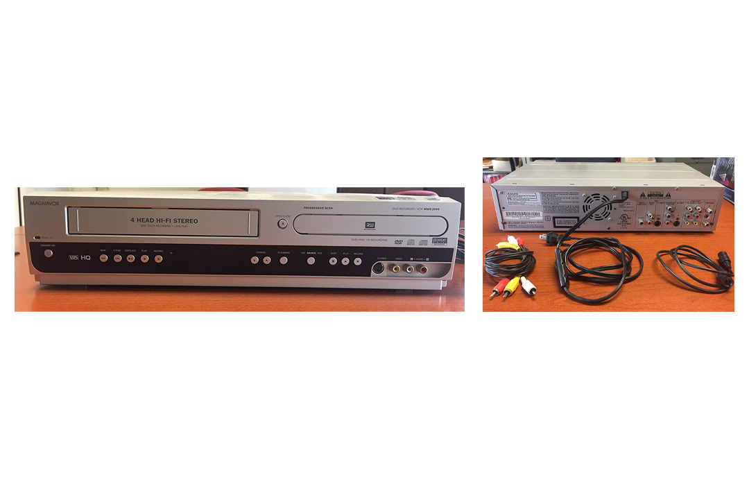 Magnavox MWR20V6 DVD Recorder / VCR Combo