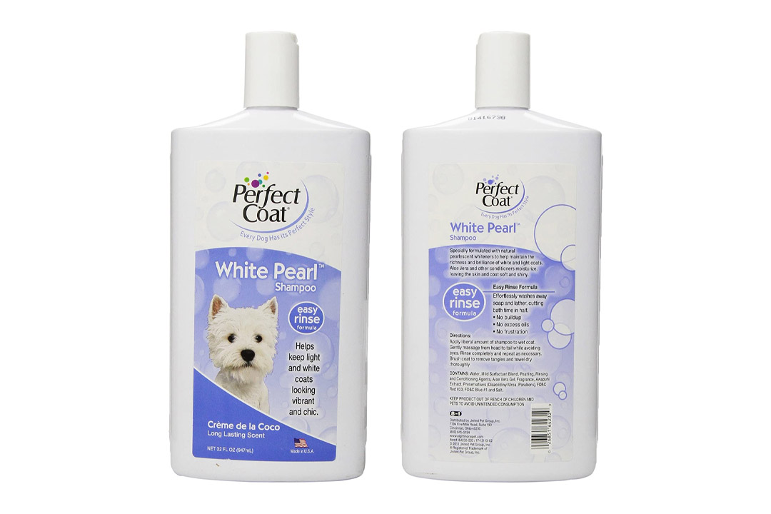 Perfect Coat White Pearl Shampoo for Dogs