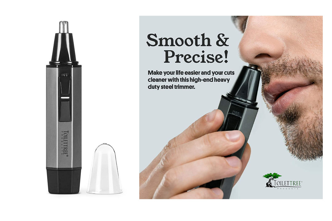 Professional Water Resistant Heavy Duty Steel Nose Trimmer with LED light