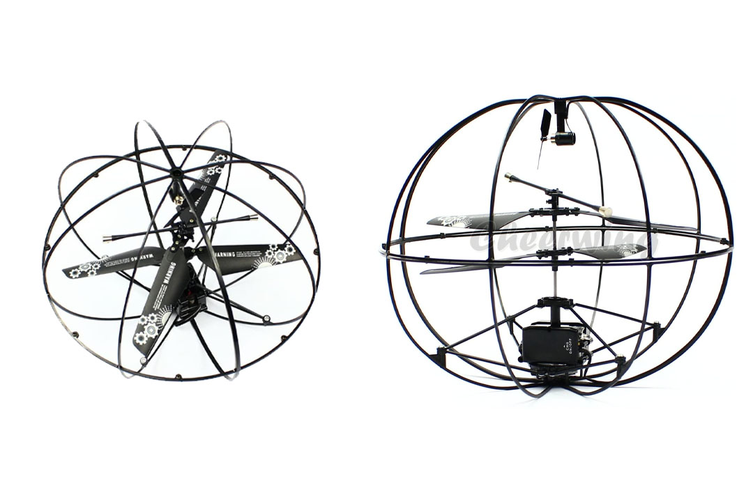 Remote Control Helicopter Robotic UFO 3-Channel I/R Flying Ball