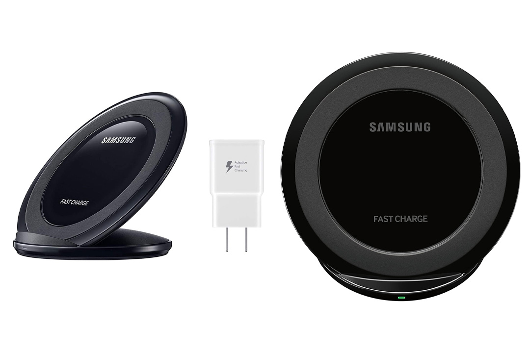 The Samsung Fast Charge Wireless Charging Stand, Black